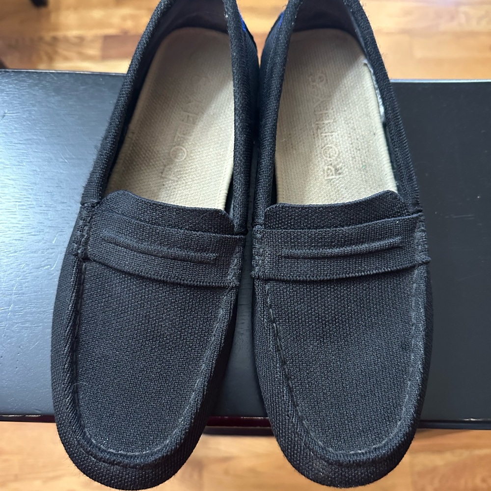Rothy's Women’s Classic Black Slip-On Loafers